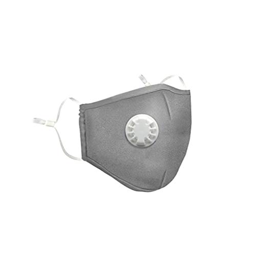 4Pcs Cotton Face Bandana With 8 Interchangeable With Breathing Valve Washable Reusable Durable Dustproof Anti Ha-z-e