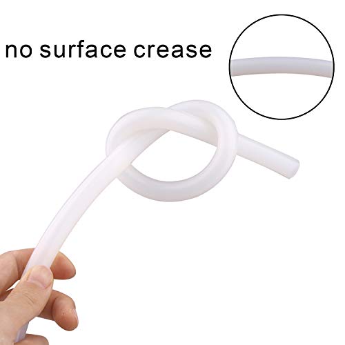 Silicone Tubing - 1/2"ID 5/8" OD Food Grade Flexible Thick for Homebrewing Pump Transfer 3 Meters(10ft) Length - Thumbnail 3