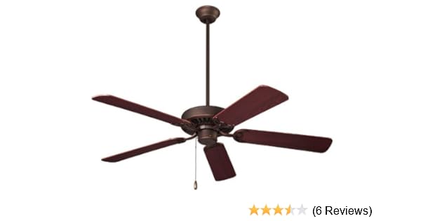 Amazon Com Nutone Cfs52rb Energy Star Qualified Dual Blades