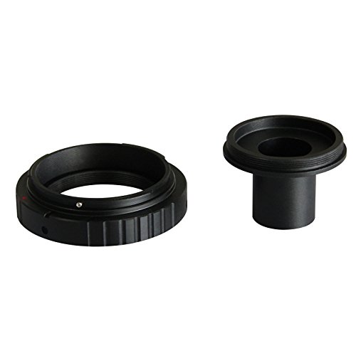 image for Eyeskey Microscope Mount 23.2mm(0.91inches) + Adapter T-Ring for Canon