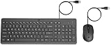 HP 150 Wired Mouse and Keyboard Combo 1600 DPI USB-A Eronomic Quiet view 10