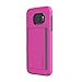 Samsung Galaxy S7 edge case, Incipio Stowaway, Credit Card Case with Integrated Stand Wallet Polycarbonate Rigid Cover  - Pink