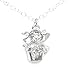 Pewter Audrey 2 Musical Theater inspired Keepsake Necklace | Theater Jewelry Packaged for Cast in Little Shop of Horrors Musical Show and Director Appreciation Gift - Handcrafted in USA