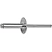 Large Flange Pop Rivets 3/16