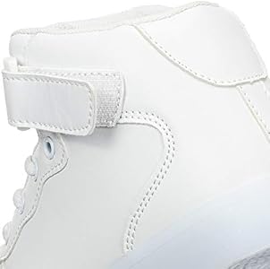 Aptesol Kids Youth Led Light Up Sneakers Unisex Boys Girls High Tops Cute Cool Flashing Shoes Halloween Xmas School Birthday Party Dancing Shoes White 8 Toddler Amazon Ae