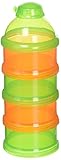 Mommys Helper Pak N Stak Formula Dispenser, Orange/Green