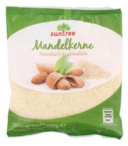 Mandelkerne blanciert und gemahlen - suntree - 100 g</span> (4009012006549)