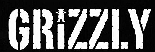 Profit Decal Grizzly Grip Logo Griptape Skateboarding Cars Trucks Vans Laptop White Wall Decals Mural Decor Vinyl Q2109