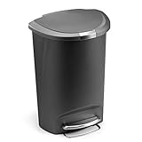 simplehuman 50 Liter / 13 Gallon Semi-Round Kitchen