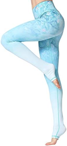 Tesuwel Extra Long Over The Heel High Waist Tummy Control Women's Yoga Pants Stirrup Leggings