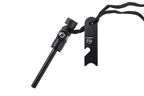 Survival Hax 5 in 1 FireSteel Fire Starter Rod