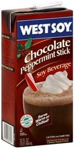 Westsoy Soymilk Choc Ppprmnt Stck