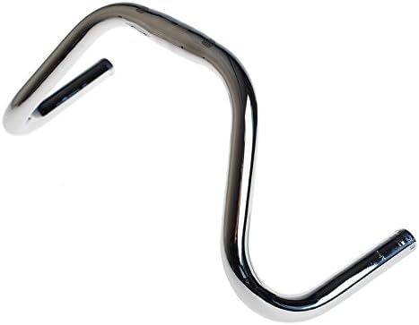 Retro escobar drop bar guidon vélo de course (chromé)