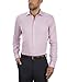 Kenneth Cole Reaction Men's Technicole Slim Fit Stretch Solid Spread Collar Dress Shirt , Pink, 18