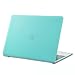 iBenzer - Soft-Skin Smooth Finish Soft-Touch Plastic Hard Case Cover for Macbook 12'' inch Retina Display [Gold, Space Gray, Silver], Turquoise MM12TBL
