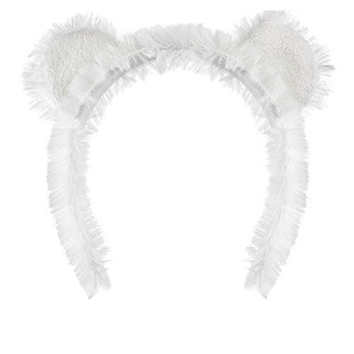 Polar Bear Ears Headband Costume Accessory