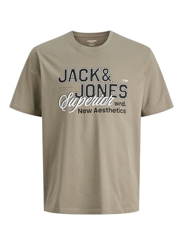 Jjelogo tee SS O-Neck 2 Col Ss26 Sn, Vetiver, XS