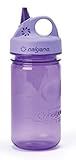 Nalgene Tritan Grip-N-Gulp BPA-Free Water Bottle,Purple - 2 Count