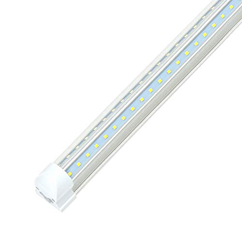 1 FT White LED Grow Light Fixture, White Supplement Light, Suitable for Indoor Plants, Green House Plant, Seedling, Aquatic Algae