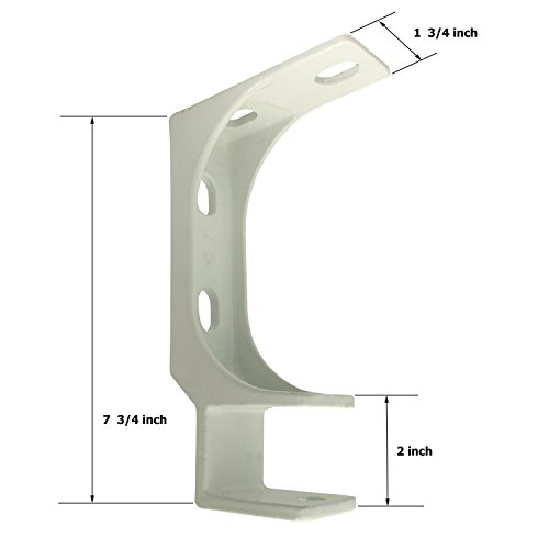 Aleko Cbrawning Ceiling Mounting Bracket For Retractable Awnings 8 X 2 X 2 Inches White Pricepulse