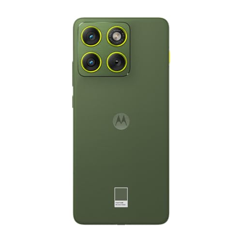 Smartphone Motorola Edge 70 5G - 256GB 24GB (8GB RAM + 16GB RAM Boost), Ultrafino, 3 cameras 50MP, Tela 1.5K extreme Amoled 120hz - Bronze Green