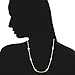 Women's Sterling Silver Double Side Cubic Zirconia CZ By The Yard Station (Gold 24