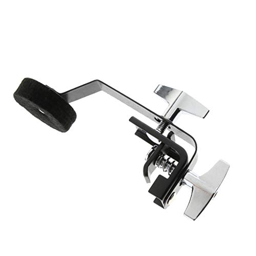 Flameer 1pc Metal Snare Drum Mute Silencer Dampener for Drum Set Kit Parts