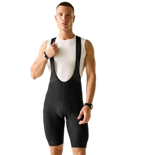 Dare2b Mens Ultra Bibbed Shorts, Black, 3XL EU