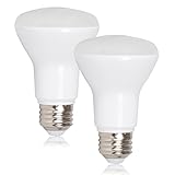 Maxxima LED BR20 50 Watt Equivalent Dimmable 7 Watt LED Warm White R20 600 Lumens Energy Star, 3000K (Pack of 2)