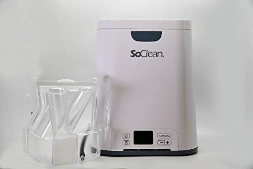 SoClean 2 Cleaner and Sanitizer with Compatible Airsense10 Adapter and Free SoClean Mask Wipes