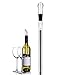 Deeram Stainless Steel 3-in-1 Wine Chiller Stick Wine Cooler Wine Decanter with Aerator and Pourer Perfect for Wine Accessories Gift