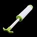 uxcell Plastic Compressed Vacuum Space Hand Air Deflation Pump White Green
