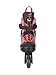 K2 Skate Youth Marlee Pro Inline Skates, Black/Coral