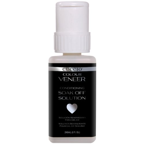 Cuccio Veneer Conditioning Soak Off Solution Nail Polish Remover, 8 Ounce Cuccio Veneer Conditioning Soak Off Solution Nail Polish Remover, 8 Ounce