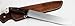 Moorhaus D2 Machete Knife Handmade 17.5