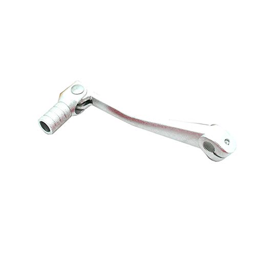 Ocamo Motorcycle CNC Folding Aluminum Gear Shift Lever for Motorcycle ATV Dirt Bike Pit Bikes Gear Lever red