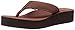 Reef Women's Sandals Cushion Butter | Water Friendly Vegan Leather Platform Silhouette with Arch Support, Brown, 8