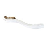 The Refined Feline Lotus Branch Cat Shelf - White