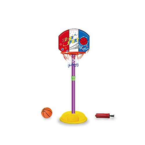 GoBroBrand Toddler Basketball Hoop - Kids Easy Score Basketball Game with Adjustable Height - 6 Height Settings & Pump Included - for Boys & Girls Age 3 - 12 Years Old - Thumbnail 4