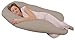 Leachco Back 'N Belly Original Contoured Body Pillow, Tea