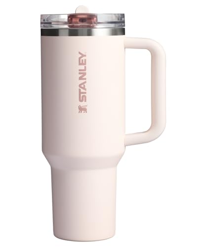 Vaso STANLEY Quencher ProTour Flipstraw, 40 oz, cuarzo rosa