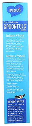 BARBARA’S BAKERY MULTIGRAIN SPOONFULS CEREAL, ORIGINAL, 14 OUNCE