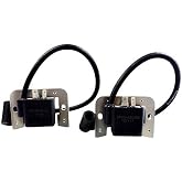 Ignition Coil Module Fit for Kohler CH22 CV22 CH25 CV25, 2Pcs | Replace 24-584-36-S 24-584-11-S 24-584-15-S 24-584-03, 2-Piece Set, Reliable Ignition Performance