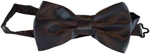 Bow Tie Pre-Tied Adjustable Length by Amazing Apparel (Black)