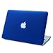 HDE Plastic Hard Shell Case and Keyboard Cover for MacBook Pro 13 with Retina Display (Models: A1425/A1502), Blue