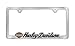 Harley-Davidson Cut Out License Plate Frame Holder with Color Bar & Shield