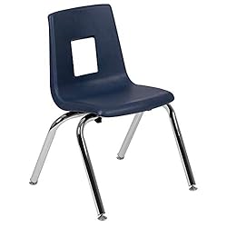 Flash Furniture Mickey Advantage Navy Student Stack