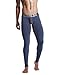 SEOBEAN Low Rise Mens Underwear Pants Long John Cotton Navy 2274