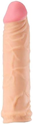 LQmoney Male Extension Extender Thick Sheath Sleeve Girth Enhancer Pleasure for Men