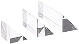 United Scientific PAR123 Clear Acrylic Right-Angles Prism Set